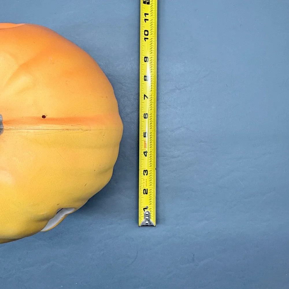 Vintage Gemmy Jack O Lantern Blow Mold Pumpkin Halloween 9